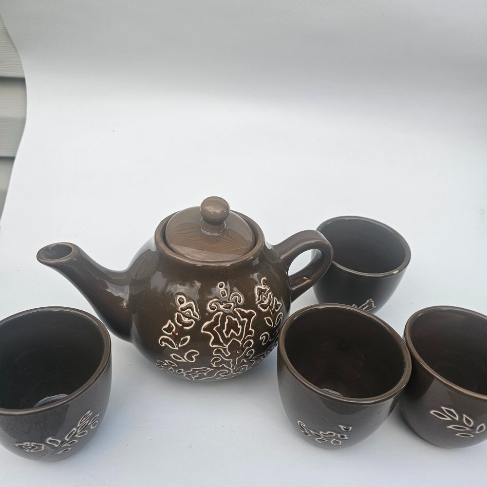 Ceramic Tea Set with diffuser - Picture 1 of 6